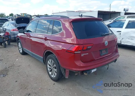 2018 Volkswagen Tiguan 2.0T Se/2.0T Sel из США, поврежденный, VIN 3VV3B7AX4JM128415
